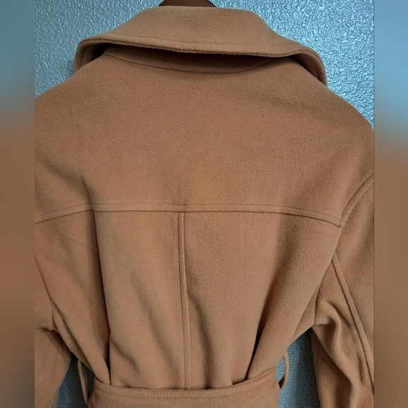 Nordstrom Love Tree Camel Wrap Coat Size S - Picture 11 of 11